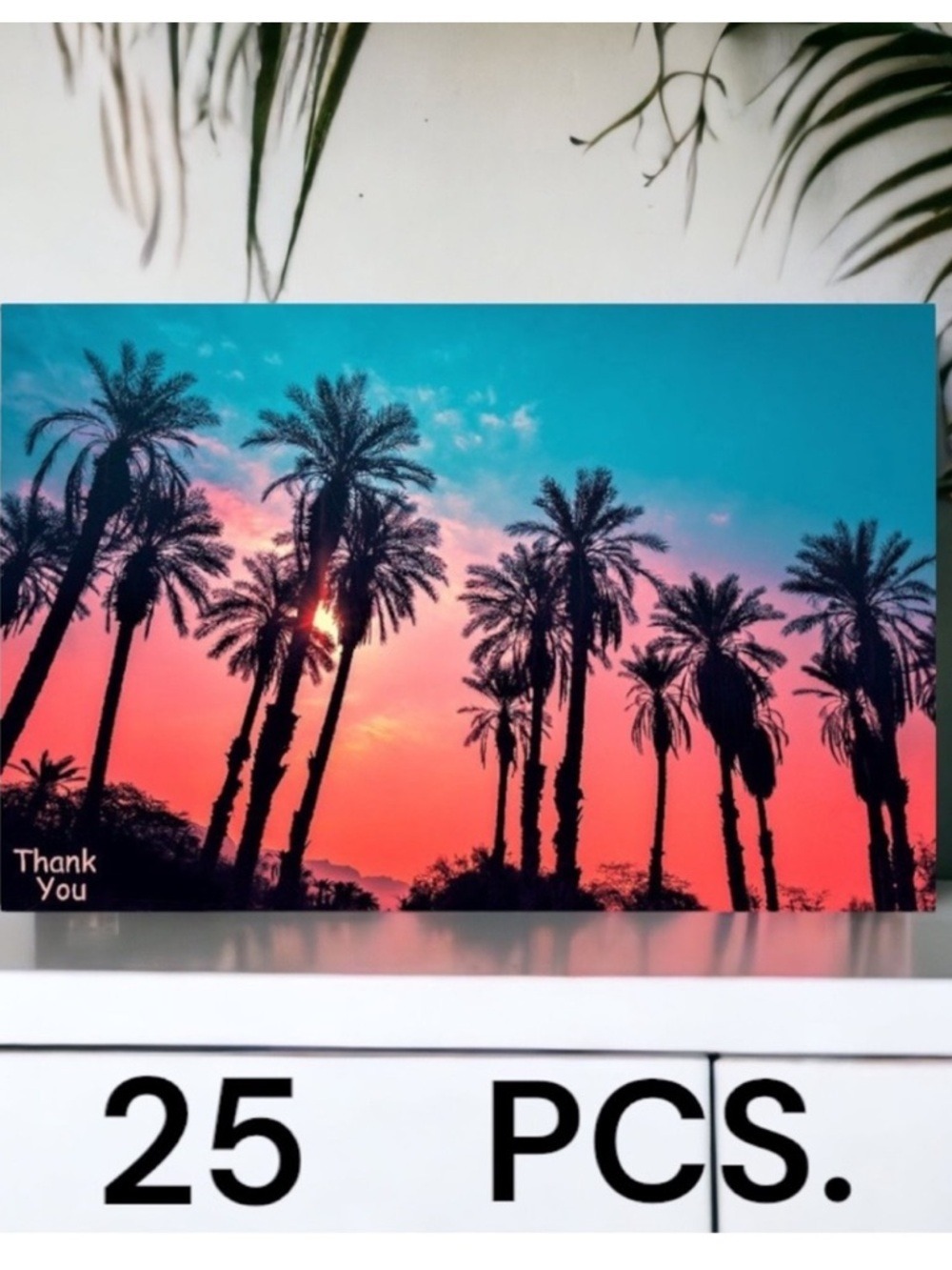 25 10X13 Poly Mailers Twilight Palms Shipping Envelopes PRICE IS FIRM - Picture 2 of 11
